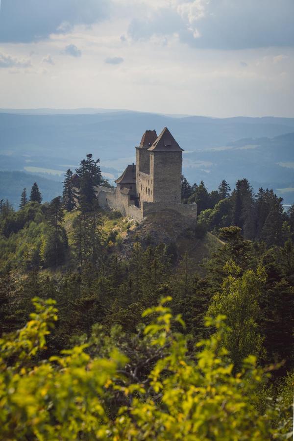 Apartman Sjezdovka Kasperske Hory Esterno foto